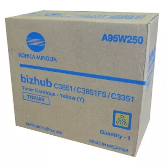Konica Minolta TNP-49 (A95W250) - toner, yellow (žlutý)