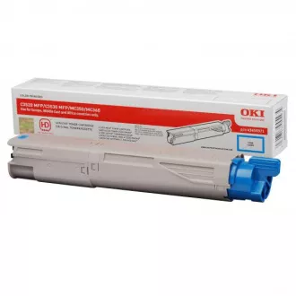 Oki 3520 (43459371) - toner, cyan (azurový) Oki 3520 (43459371) - toner, cyan (azurový)