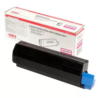 Oki C5250 (42804546) - toner, magenta (purpurový) Oki C5250 (42804546) - toner, magenta (purpurový)