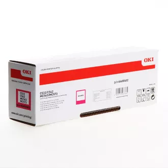 Oki 46490402 - toner, magenta (purpurový) Oki 46490402 - toner, magenta (purpurový)