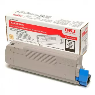 Oki C5600 (43324408) - toner, black (černý)