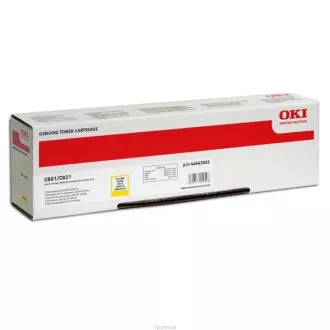 Oki C801 (44643001) - toner, yellow (žlutý)