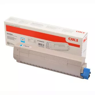 Oki 46443103 - toner, cyan (azurový)