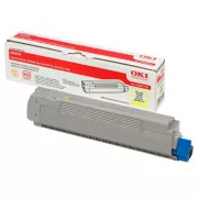 Oki C8600 (43487709) - toner, yellow (žlutý)