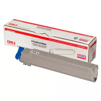 Oki C9600 (42918914) - toner, magenta (purpurový)