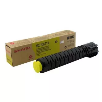 Sharp MX70GTYA - toner, yellow (žlutý) Sharp MX70GTYA - toner, yellow (žlutý)