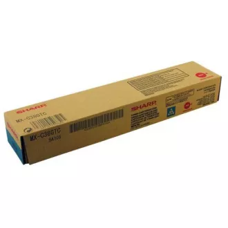 Sharp MX-C38GTC - toner, cyan (azurový)