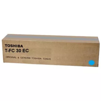 Toshiba T-FC30EC - toner, cyan (azurový)
