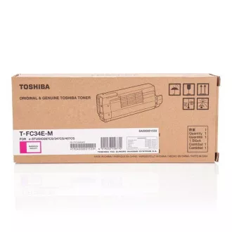 Toshiba T-FC34EM - toner, magenta (purpurový) Toshiba T-FC34EM - toner, magenta (purpurový)