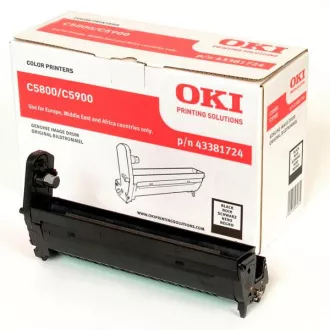 Oki 43381724 - optická jednotka, black (černá)