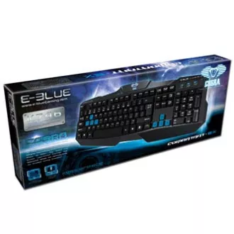 E-blue Cobra EKM746 klávesnice drátová (USB) CZ/SK, černá, DOPRODEJ E-blue Cobra EKM746 klávesnice drátová (USB) CZ/SK, černá, DOPRODEJ