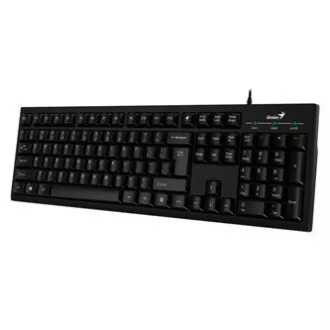 Genius Smart KB-100 klávesnice drátová (USB) US, černá Genius Smart KB-100 klávesnice drátová (USB) US, černá