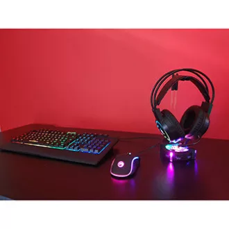 Marvo CM305 RGB sada klávesnice drátová (USB) US, černá s herní myší a sluchátky, herní, membránová typ RGB podsvícená Marvo CM305 RGB sada klávesnice drátová (USB) US, černá s herní myší a sluchátky, herní, membránová typ RGB podsvícená