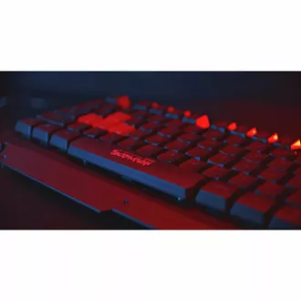 Marvo KW509 klávesnice bezdrátová CZ/SK, černá s optickou myší, herní sada, membránová typ