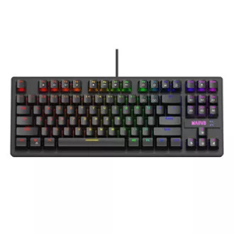 Marvo KG901 klávesnice drátová (USB) CZ/SK, černá mechanická Marvo KG901 klávesnice drátová (USB) CZ/SK, černá mechanická