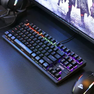 Marvo KG901 klávesnice drátová (USB) CZ/SK, černá mechanická Marvo KG901 klávesnice drátová (USB) CZ/SK, černá mechanická
