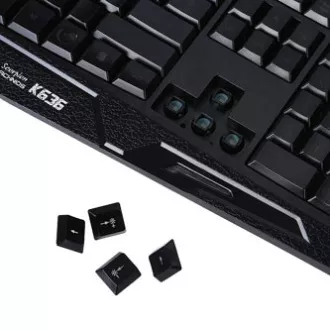 Marvo K636 klávesnice drátová (USB) US, černá Marvo K636 klávesnice drátová (USB) US, černá