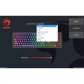 Marvo KG954 EN klávesnice drátová (USB) US, černá mechanická Marvo KG954 EN klávesnice drátová (USB) US, černá mechanická