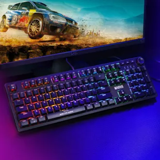 Marvo KG954 EN klávesnice drátová (USB) US, černá mechanická Marvo KG954 EN klávesnice drátová (USB) US, černá mechanická