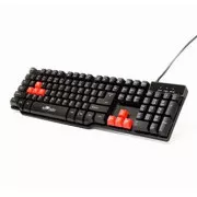 Red Fighter K1 klávesnice drátová (USB) US, černá