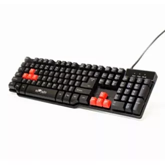 Red Fighter K1 klávesnice drátová (USB) US, černá Red Fighter K1 klávesnice drátová (USB) US, černá