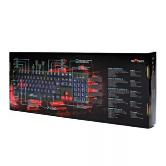 Red Fighter K1 klávesnice drátová (USB) US, černá Red Fighter K1 klávesnice drátová (USB) US, černá