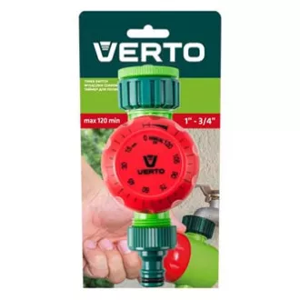 Verto časový vypínač manuální maximální čas vypnutí 120 minut, 1/2" i 3/4", zelený, 15G750, DOPRODEJ Verto časový vypínač manuální maximální čas vypnutí 120 minut, 1/2" i 3/4", zelený, 15G750, DOPRODEJ