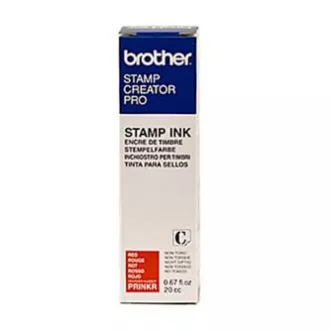 Inkoustová náplň Brother, PRINKR, červená, 20ml Inkoustová náplň Brother, PRINKR, červená, 20ml