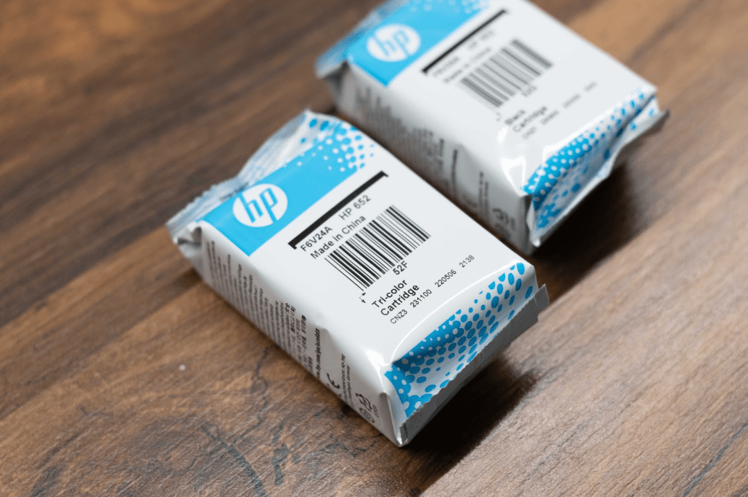 Zabalené originální cartridge HP